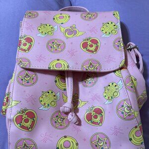 Sailor Moon Small Faux Leather Backpack